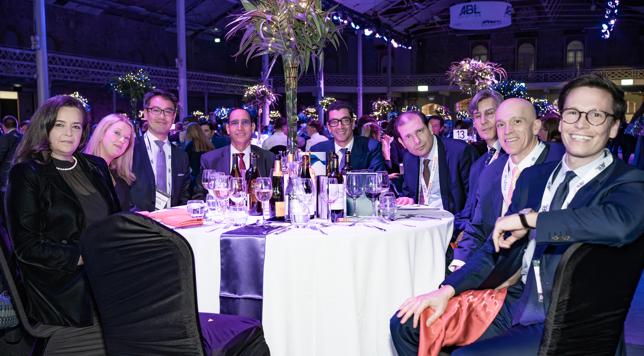 ABL Aviation's Table At Airline Economics Legends Awards 2024