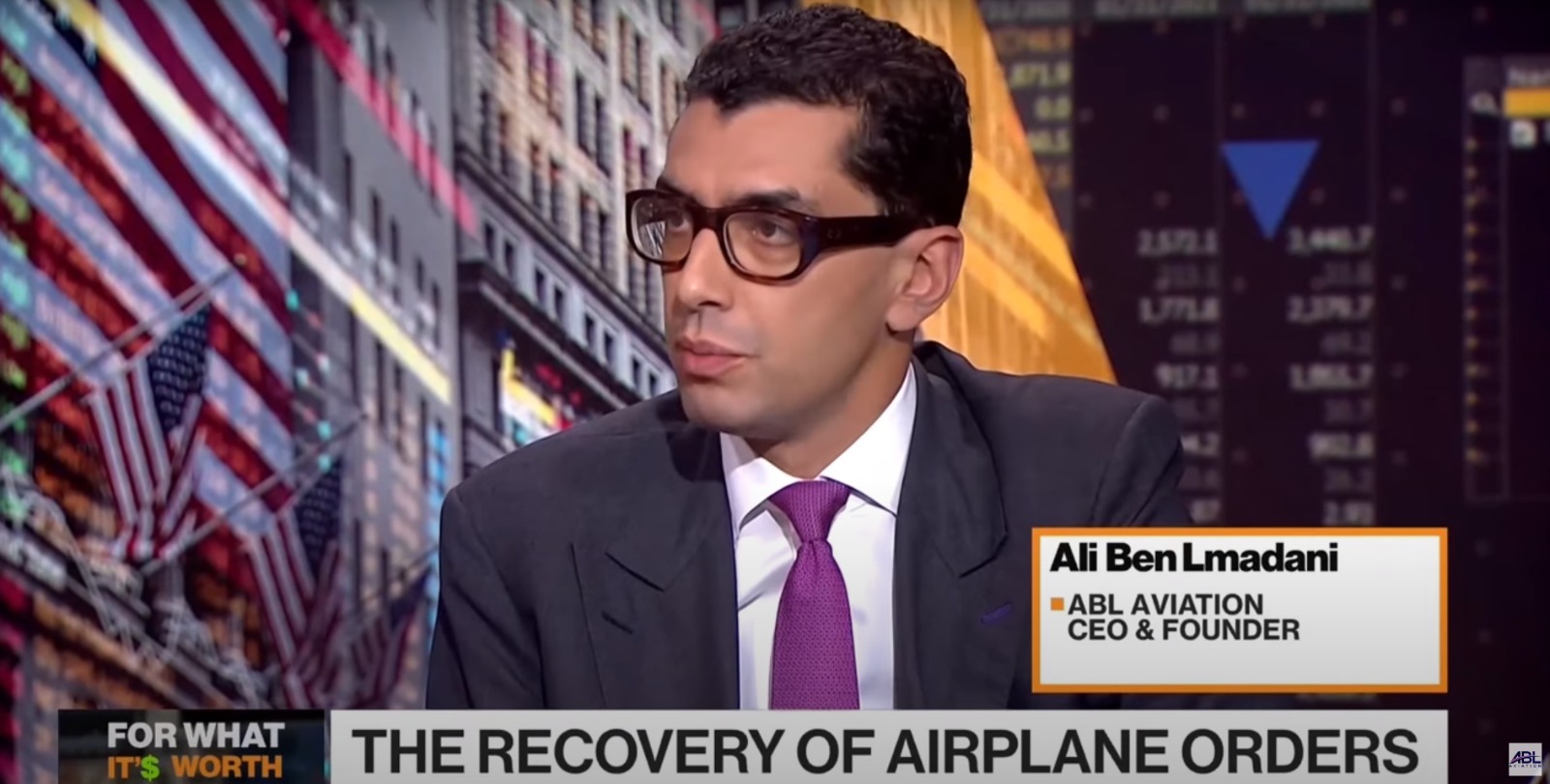 Bloomberg Markets: ABL Aviation’s CEO, Ali Ben Lmadani Discusses Aircraft Orders Recovery in 2023