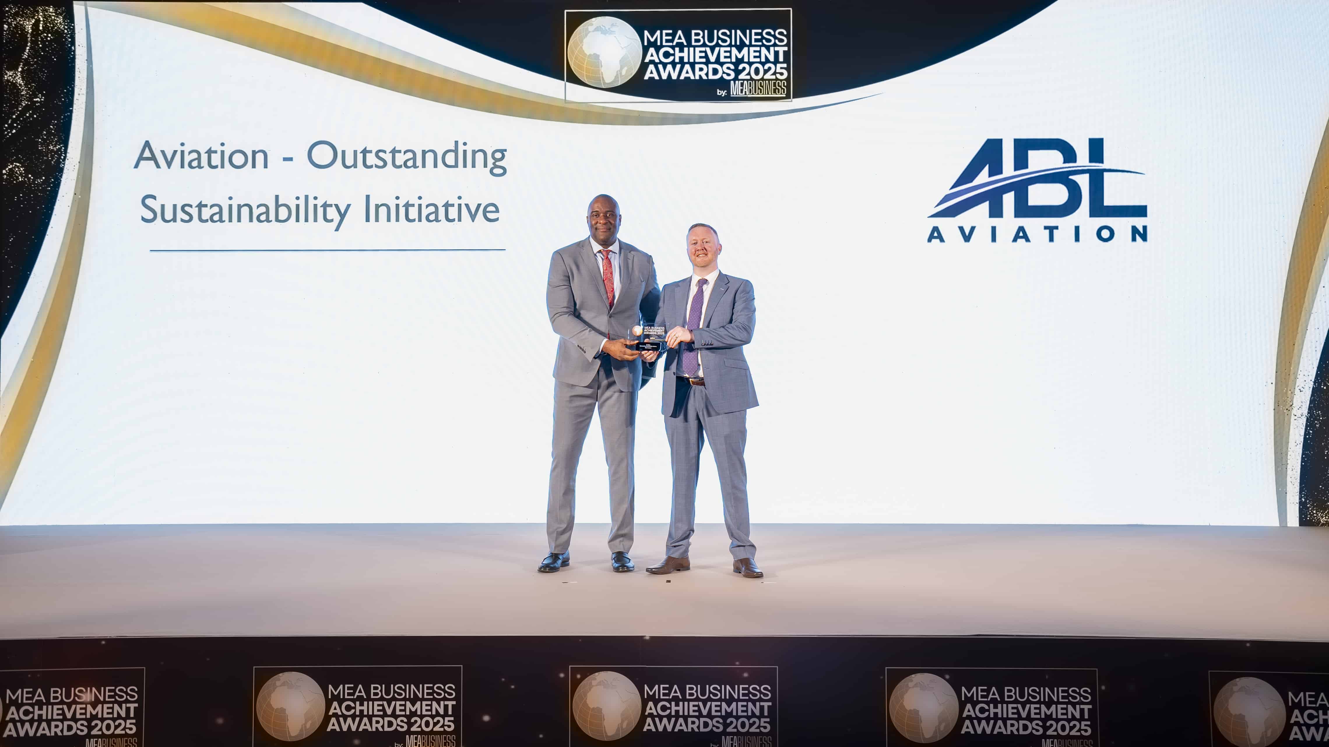 ABL Aviation Wins “Outstanding Sustainability Initiative – Aviation” at the MEA Business Achievement Awards 2025