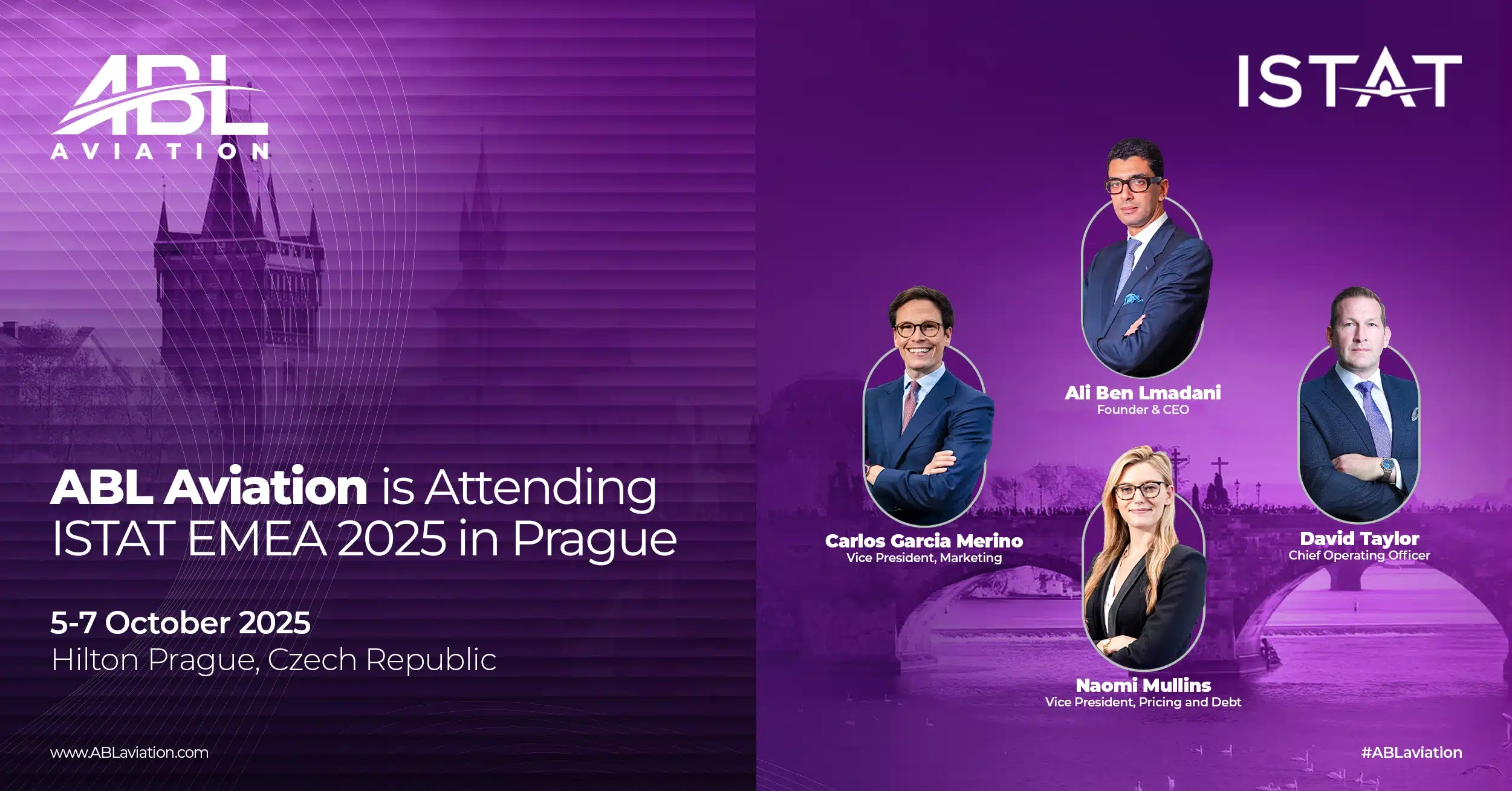 ABL Aviation Is Attending ISTAT EMEA 2025 In Prague ABL Aviation Is Attending ISTAT EMEA 2025 In Prague
