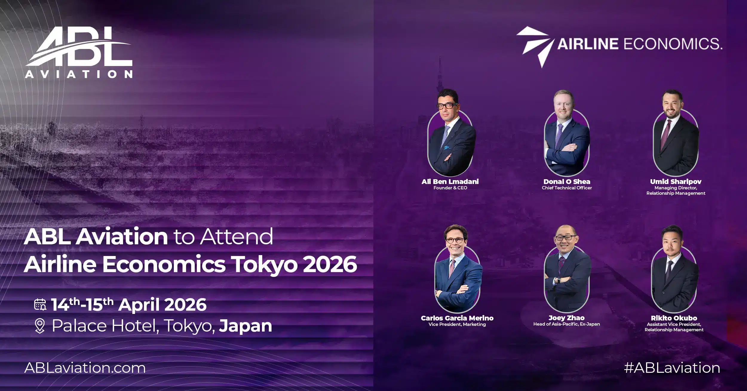 ABL Aviation to Attend Airline Economics Growth Frontiers Tokyo 2026