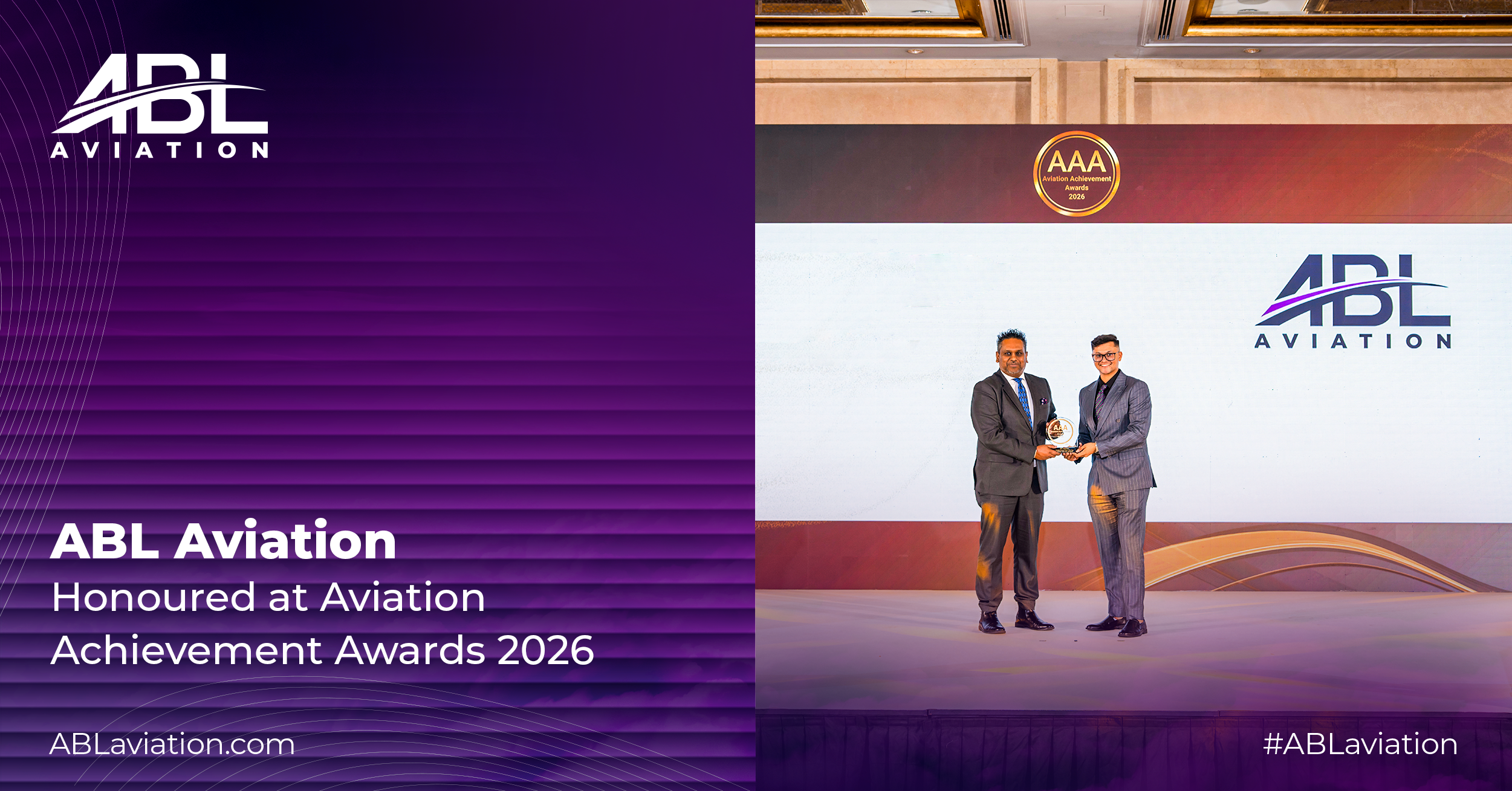 ABL AVIATION HONOURED AT AVIATION ACHIEVEMENT AWARDS 2026